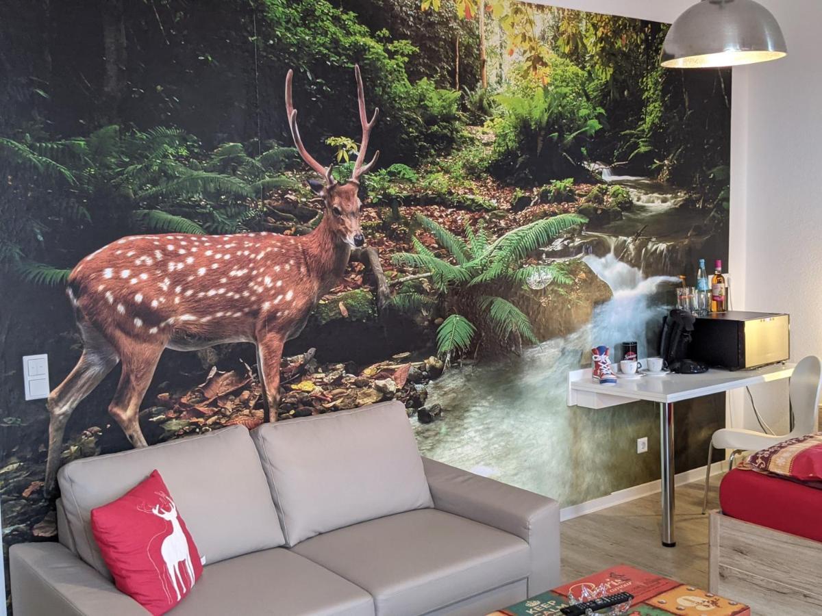 Cafe & Mehr Hotel Halle  Bagian luar foto